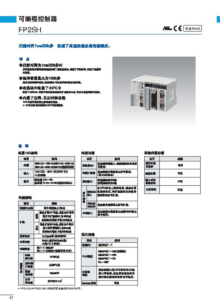 可编程控制器