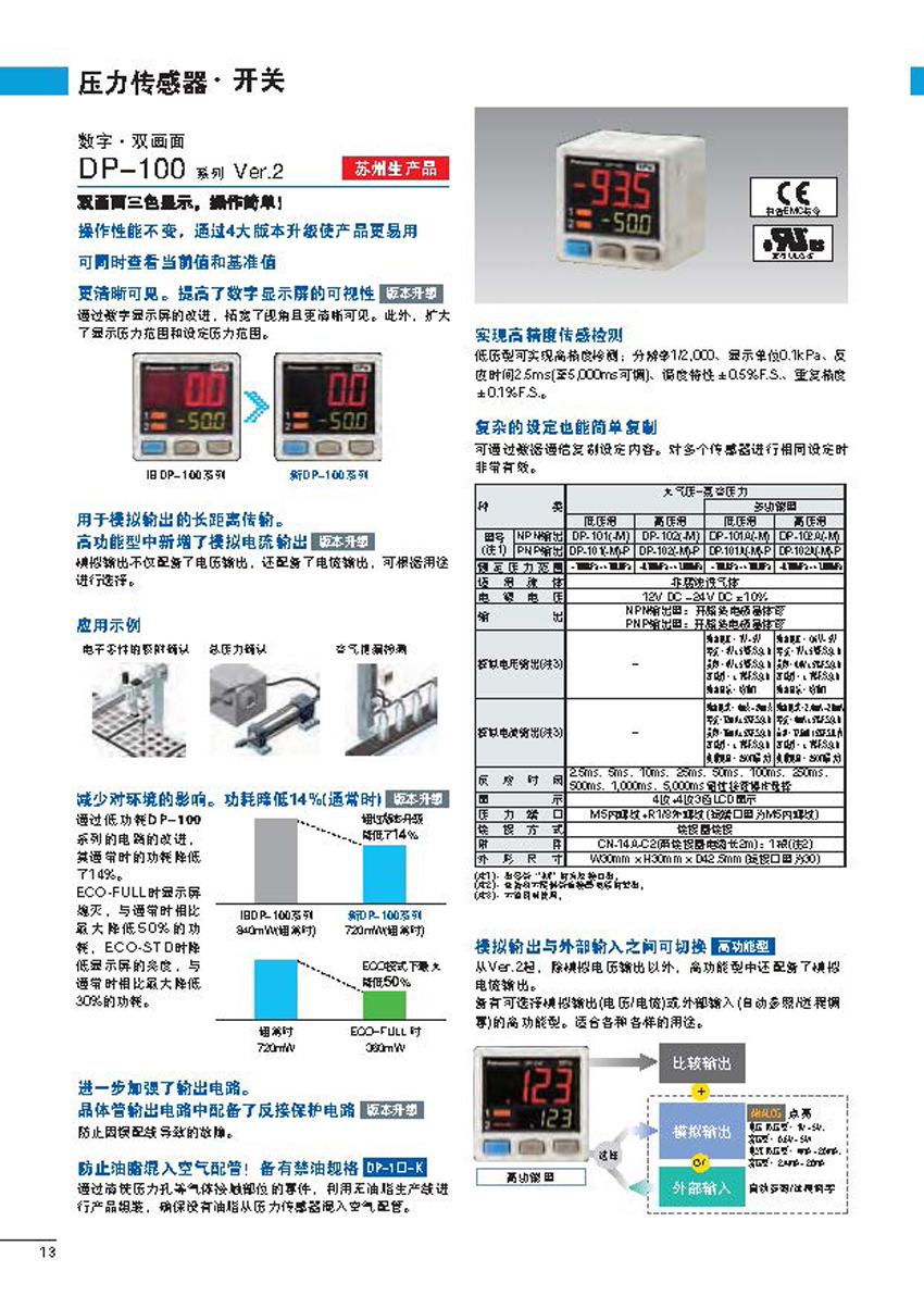 压力传感器开关